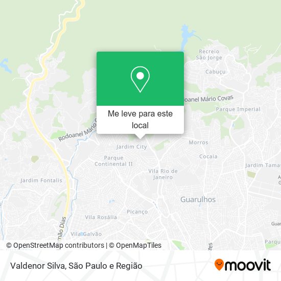 Valdenor Silva mapa