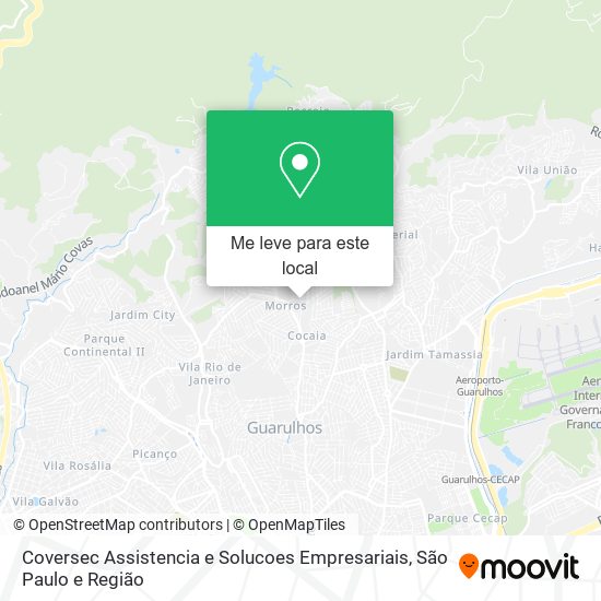 Coversec Assistencia e Solucoes Empresariais mapa