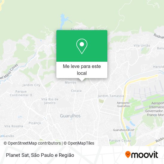 Planet Sat mapa