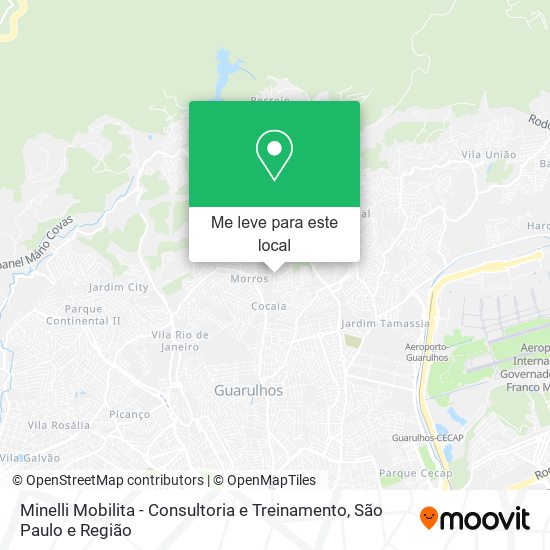 Minelli Mobilita - Consultoria e Treinamento mapa