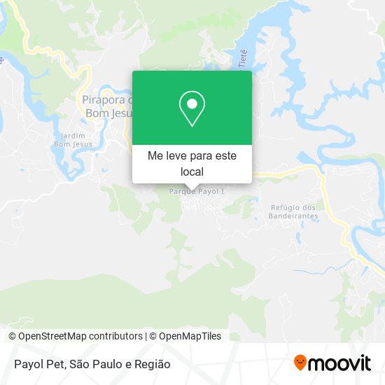 Payol Pet mapa