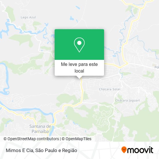 Mimos E Cia mapa