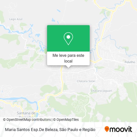 Maria Santos Esp.De Beleza mapa