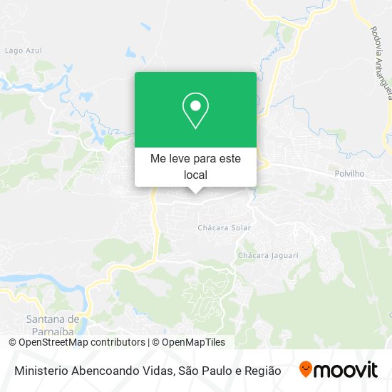 Ministerio Abencoando Vidas mapa