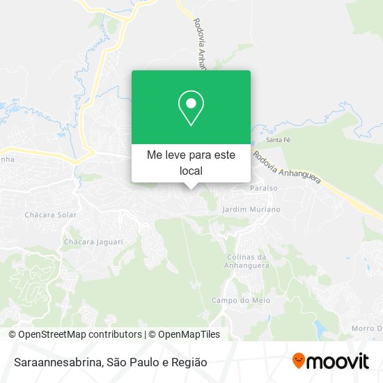 Saraannesabrina mapa