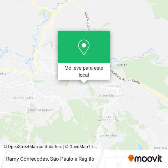 Ramy Confecções mapa
