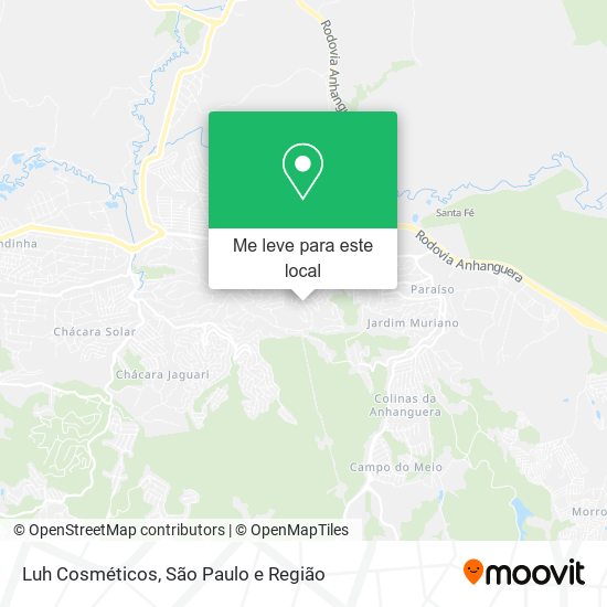 Luh Cosméticos mapa