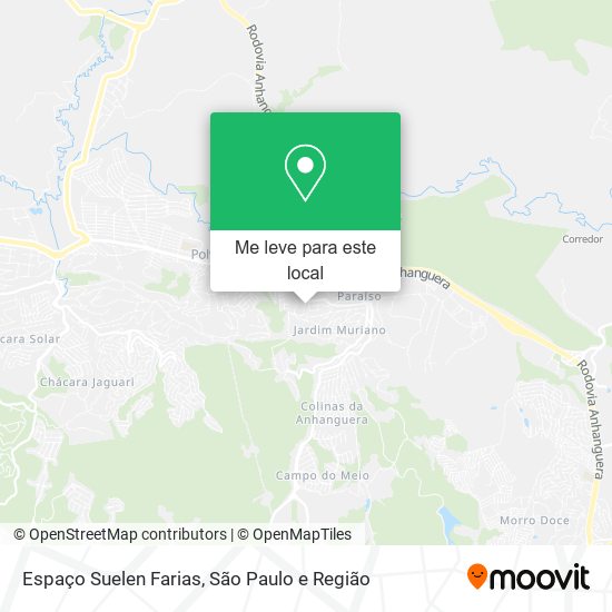Espaço Suelen Farias mapa