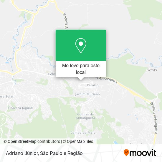 Adriano Júnior mapa