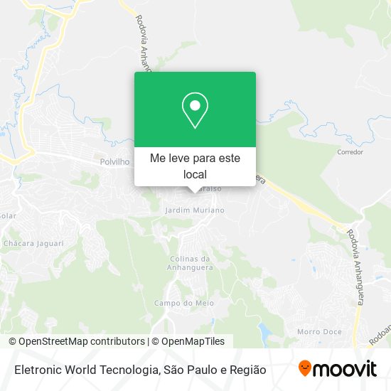 Eletronic World Tecnologia mapa