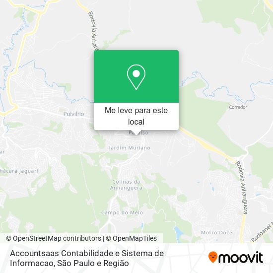 Accountsaas Contabilidade e Sistema de Informacao mapa