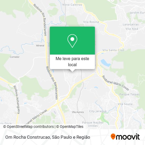 Om Rocha Construcao mapa