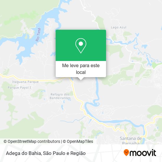 Adega do Bahia mapa