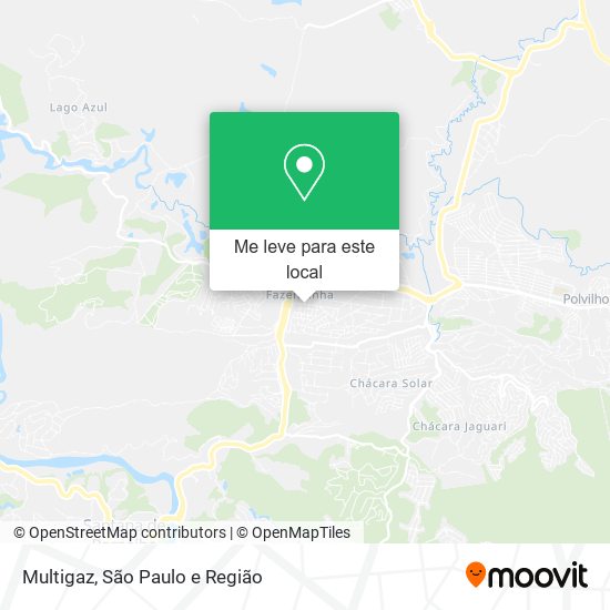 Multigaz mapa