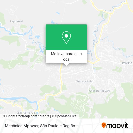 Mecânica Mpower mapa