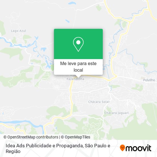 Idea Ads Publicidade e Propaganda mapa
