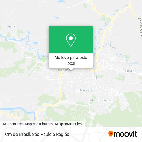 Cm do Brasil mapa