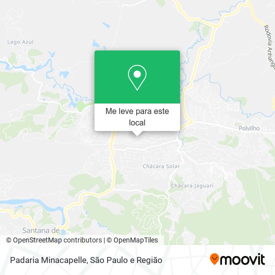 Padaria Minacapelle mapa
