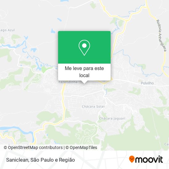 Saniclean mapa