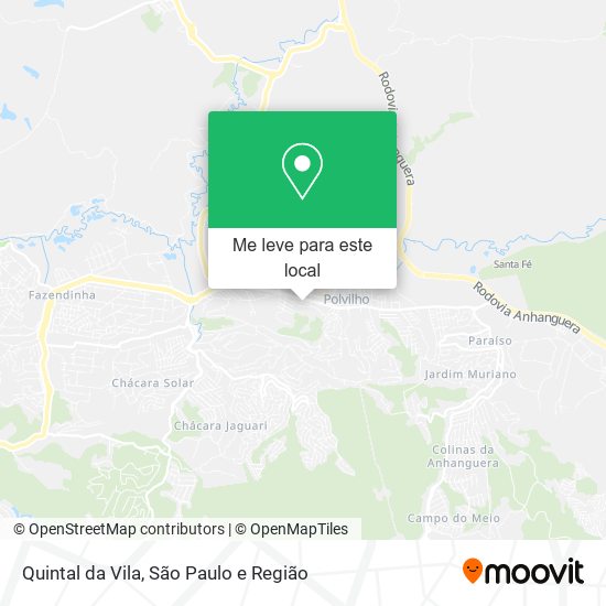 Quintal da Vila mapa