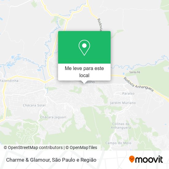 Charme & Glamour mapa