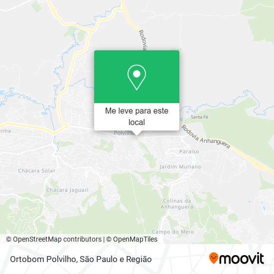 Ortobom Polvilho mapa