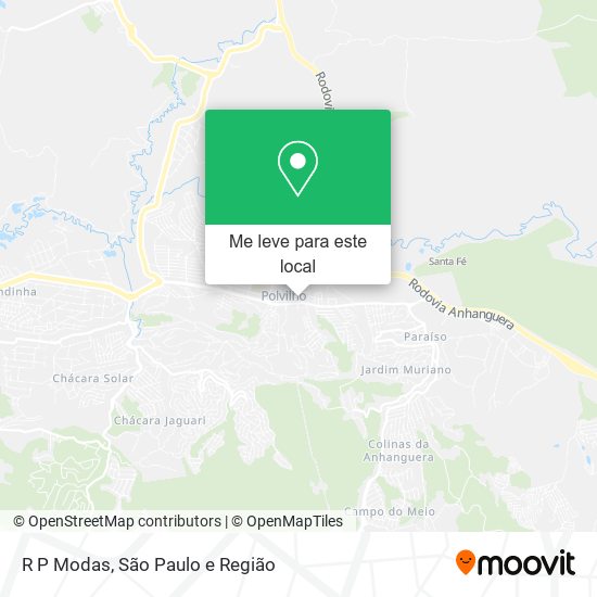 R P Modas mapa