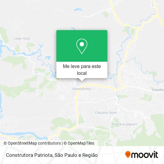Construtora Patriota mapa
