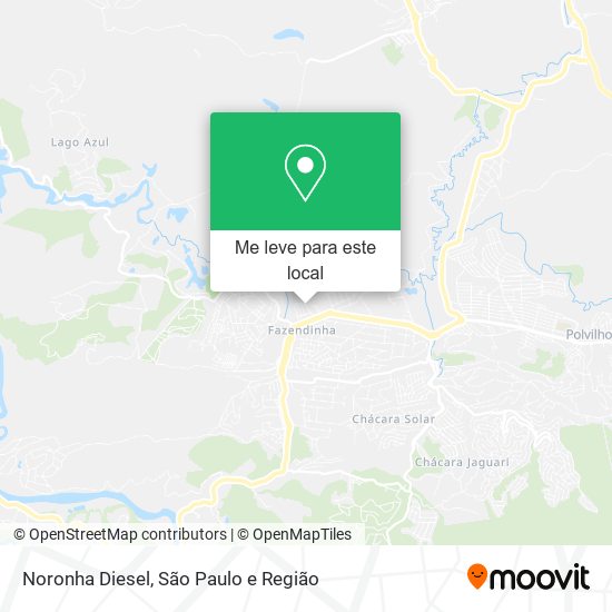 Noronha Diesel mapa