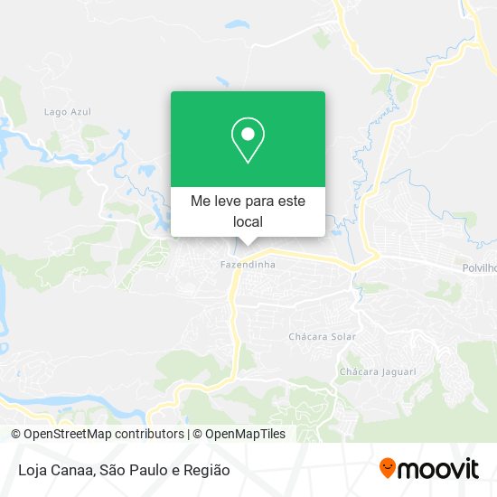 Loja Canaa mapa