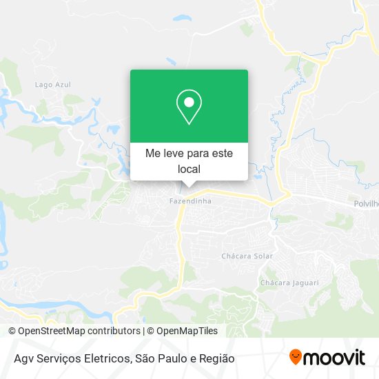 Agv Serviços Eletricos mapa