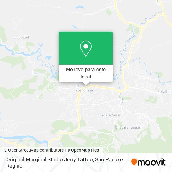 Original Marginal Studio Jerry Tattoo mapa