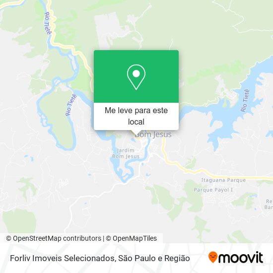 Forliv Imoveis Selecionados mapa