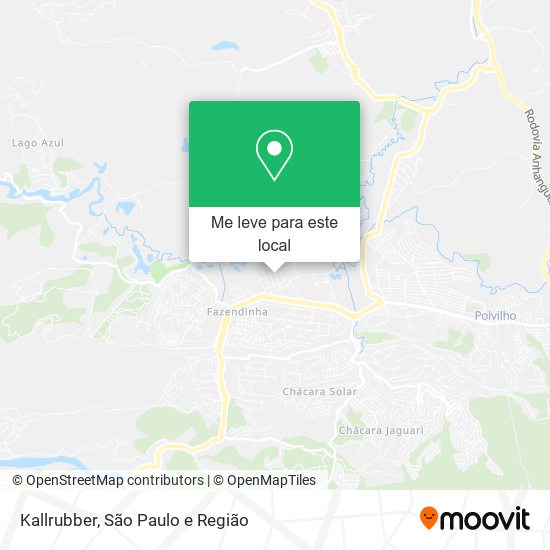 Kallrubber mapa