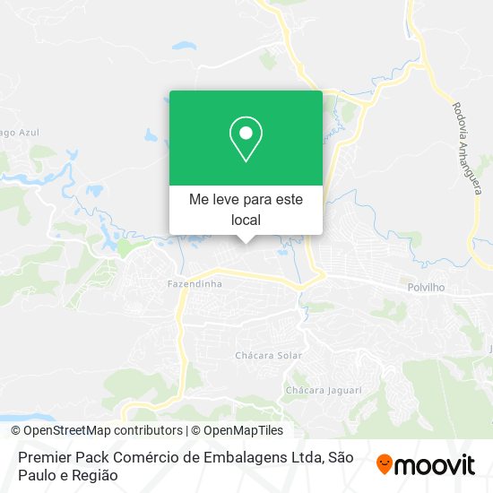 Premier Pack Comércio de Embalagens Ltda mapa