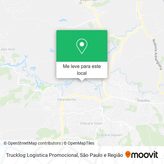 Trucklog Logistica Promocional mapa