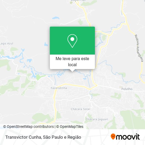 Transvictor Cunha mapa
