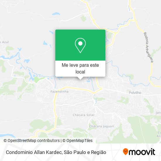 Condominio Allan Kardec mapa