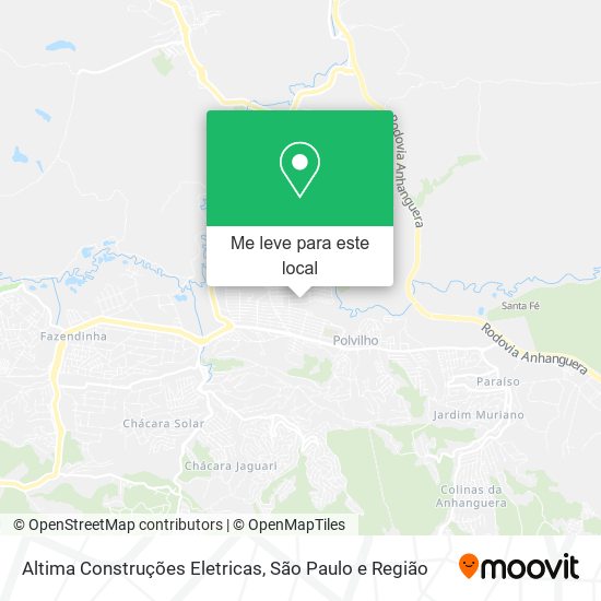 Altima Construções Eletricas mapa
