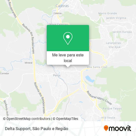 Delta Support mapa