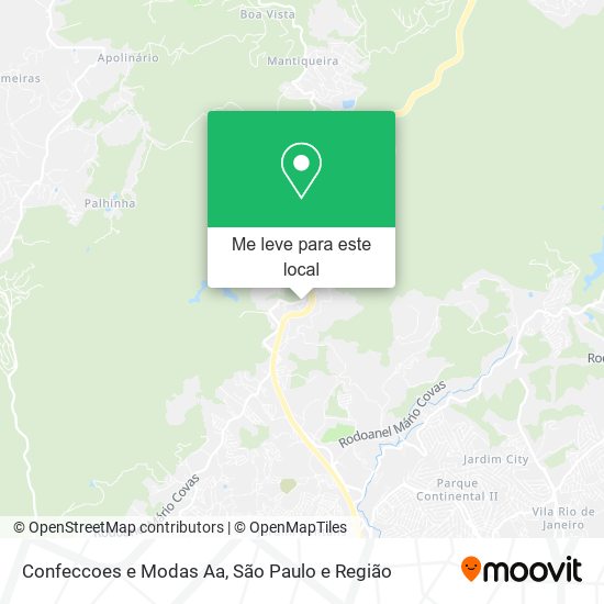 Confeccoes e Modas Aa mapa
