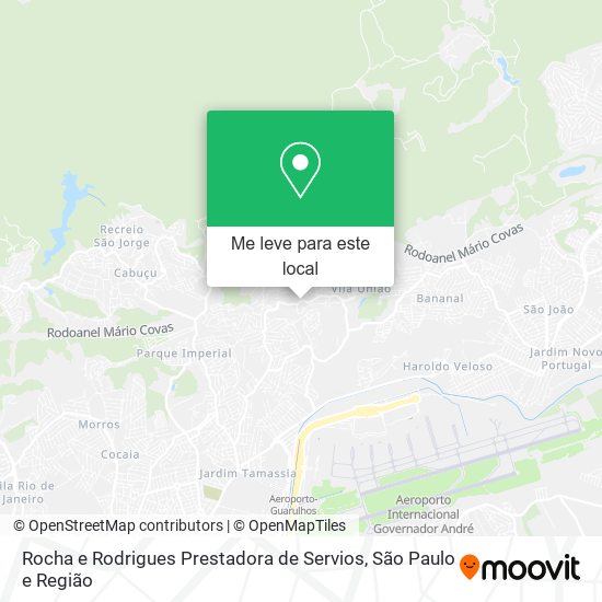 Rocha e Rodrigues Prestadora de Servios mapa