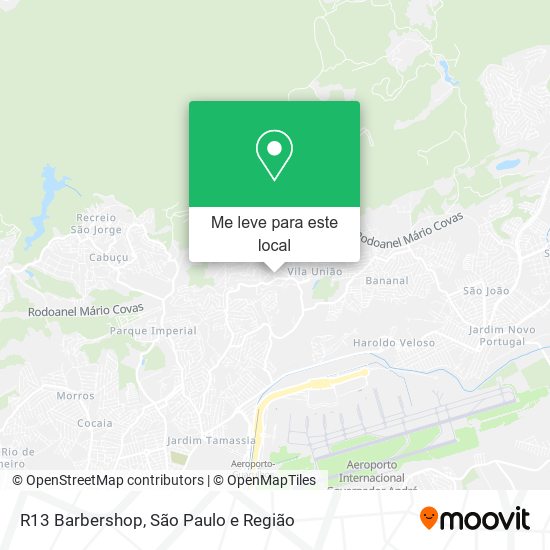 R13 Barbershop mapa