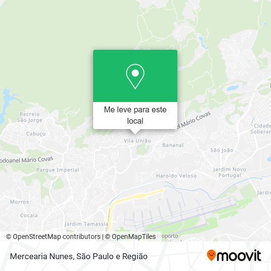 Mercearia Nunes mapa