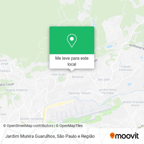 Jardim Munira Guarulhos mapa