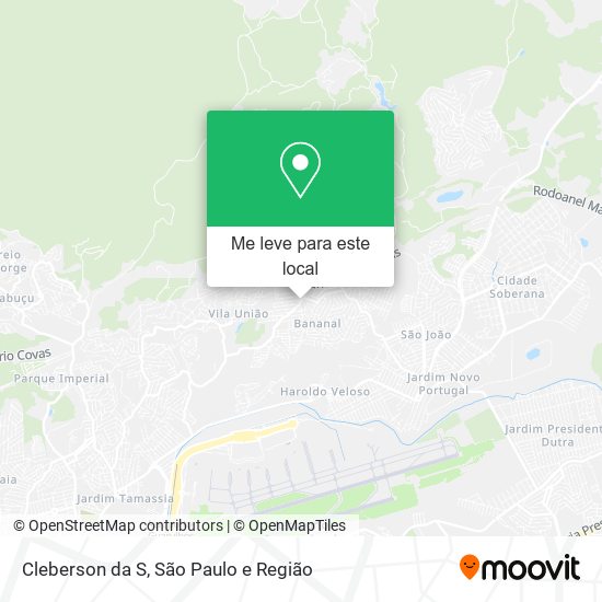 Cleberson da S mapa