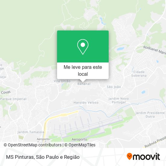 MS Pinturas mapa