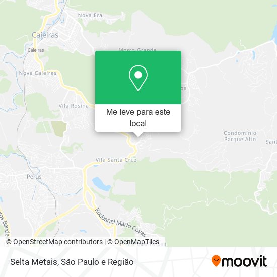 Selta Metais mapa