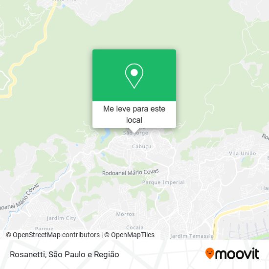 Rosanetti mapa
