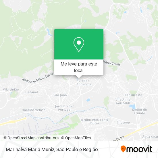 Marinalva Maria Muniz mapa